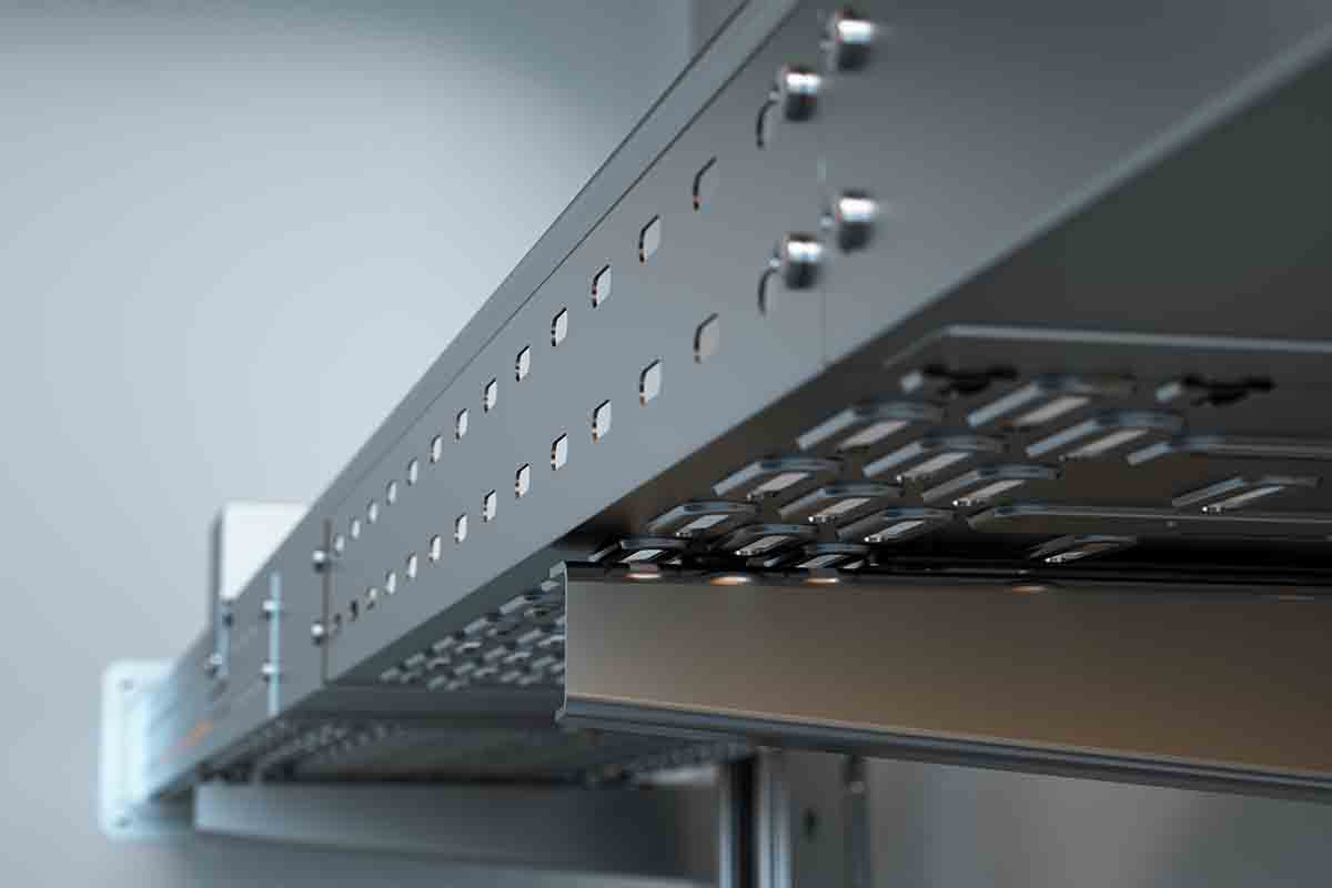 Máng cáp đục lỗ